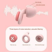 3 Layer Earplugs for Sleeping Noise Cancelling, Silicone Sound Blocking Ear Plug, Washable Reusable Earplugs for Sleeping, Study, Work